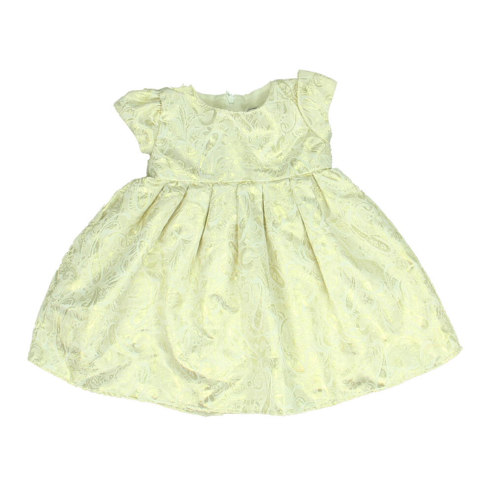 Dorissa Girls Gold Dress size: 18 Months